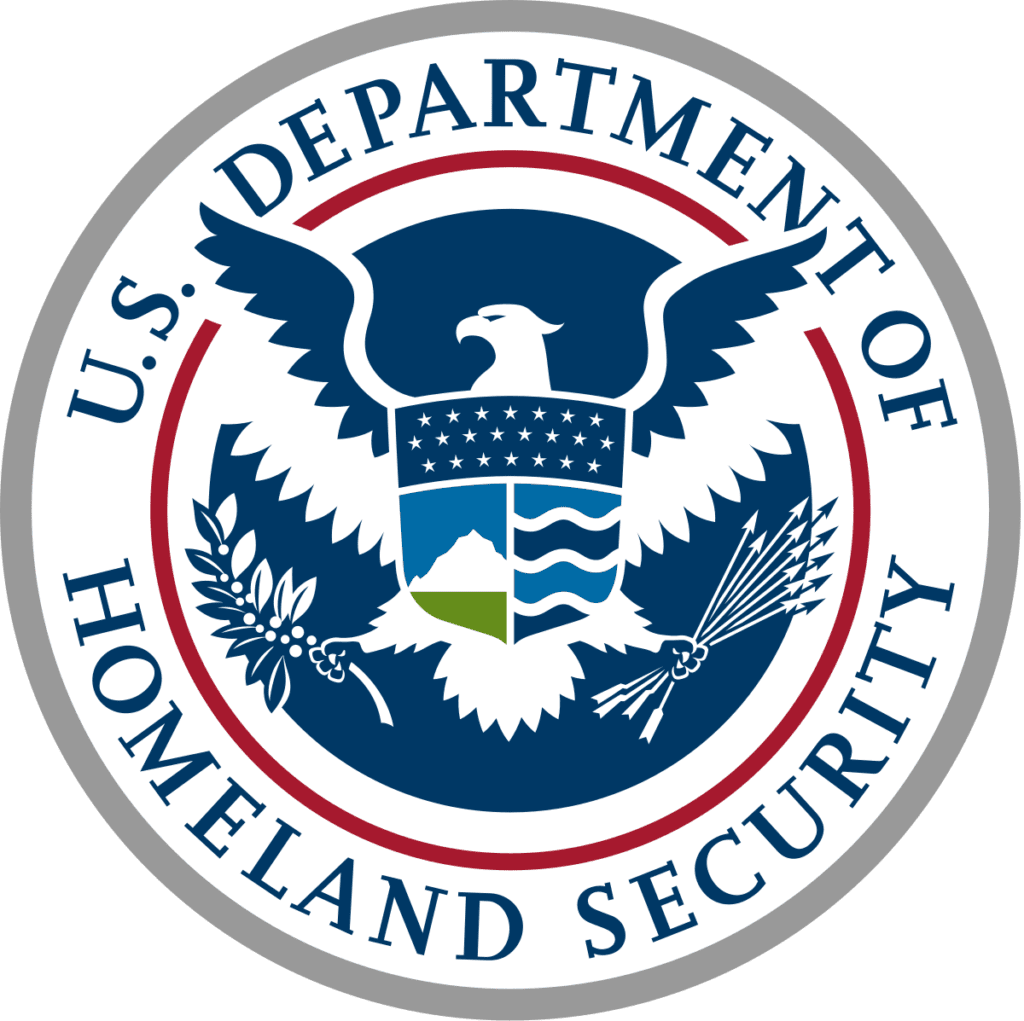 US DEPARTMENT OF HOMELAND SECURITY Logo